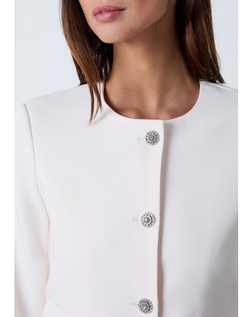 Crèmekleurige jas Uffie