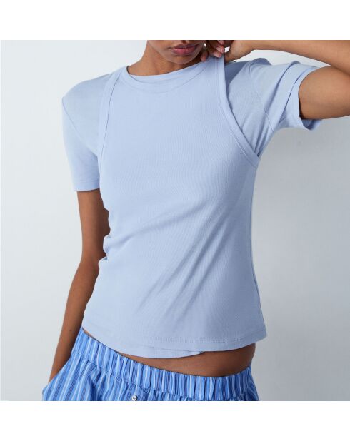 Debardeur Salva bleu ciel