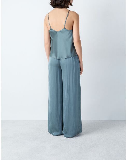 Caraco Fan petrolblaugrau