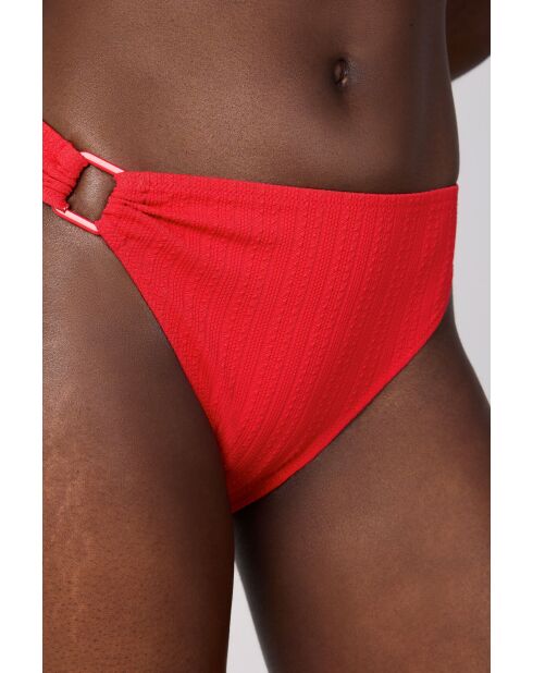 Slip bikini standard rosso Zagara