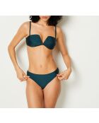 Reggiseno a fascia senza ferretto verde anatra Caleta