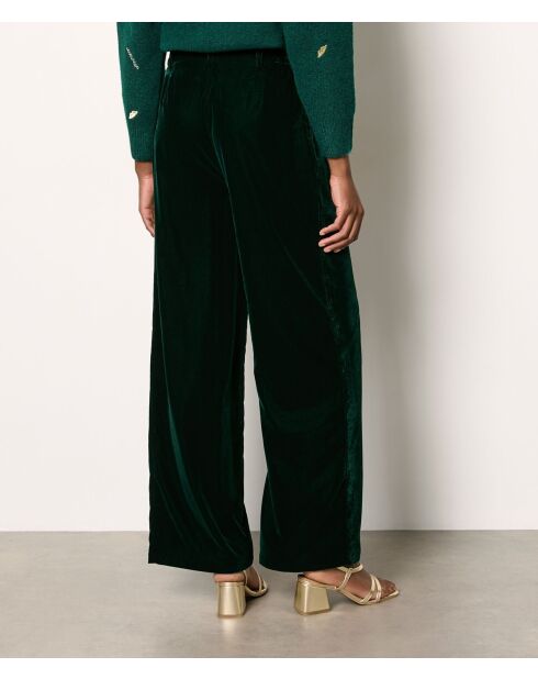 Pantalon Meredo vert sapin
