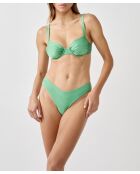 Mooka groen Braziliaans bikinibroekje met hoge pijpen