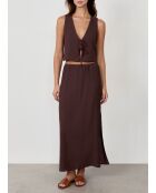 Falda marrón Annaita