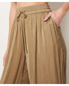 Pantaloni Cheeta marroni