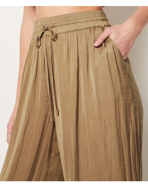 Pantaloni Cheeta marroni