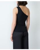 Camiseta sin mangas negra Paco