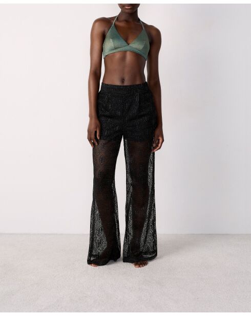 Pantalon droit Brille b noir