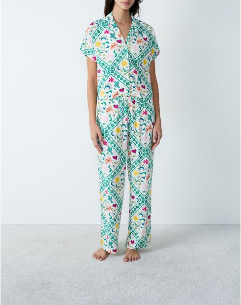 Mehrfarbiges Fadella-Shirt