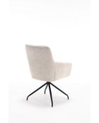 Lot de 2 fauteuils New lars beiges - 61x90x66 cm