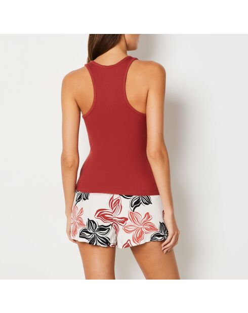 Tanktop Rouda aus Terrakotta