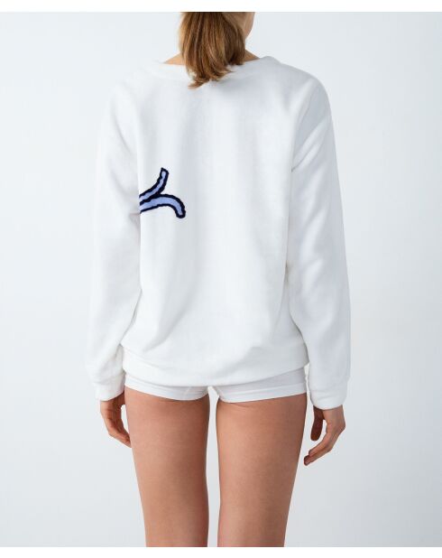 Witte sweater Filep