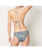 Salinas blaugrüner bedruckter Triangel-BH ohne Schale