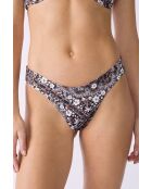 Hoog Arizonalove bruin braziliaans bikinibroekje