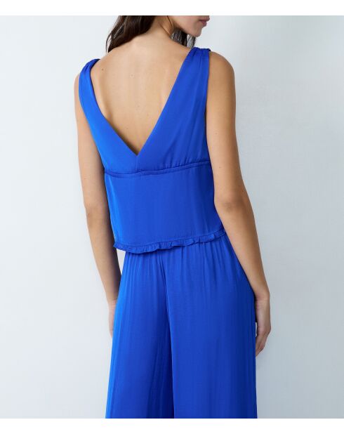 Bluesa königsblaues Top