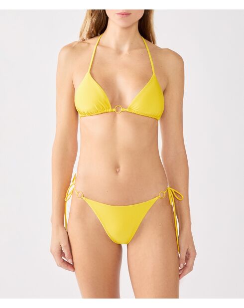 Braziliaans bikinibroekje Nouette Fic Negara zonnig geel