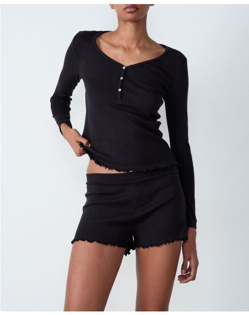 Pantaloncini neri Pollin