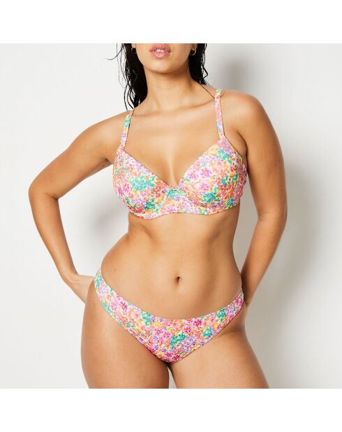 Klassischer BH mit Bügel und mehrfarbiger Bonita-Muschel