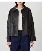 Dunkelbraune Flyn-Jacke