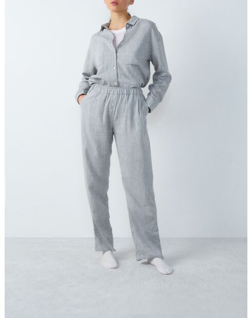 Grijze broek Isame