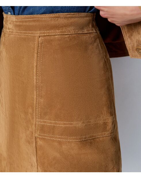 Jupe Oriane beige