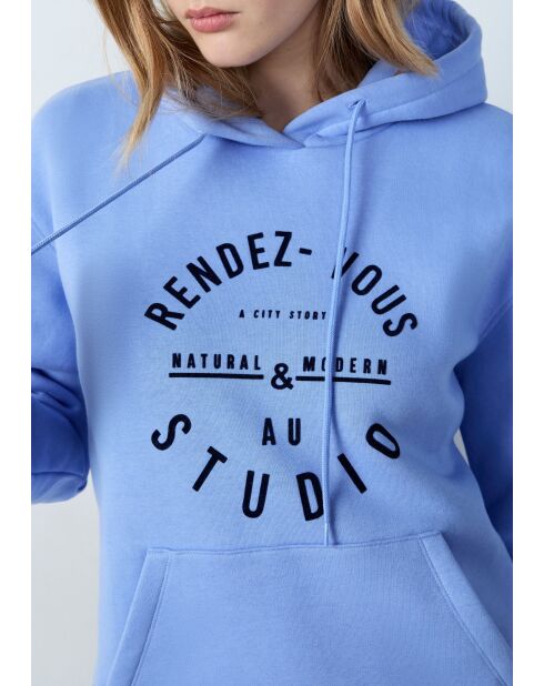 Sudadera Guapo azul cielo