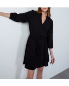 Geborduurde zwarte jurk van Prospere