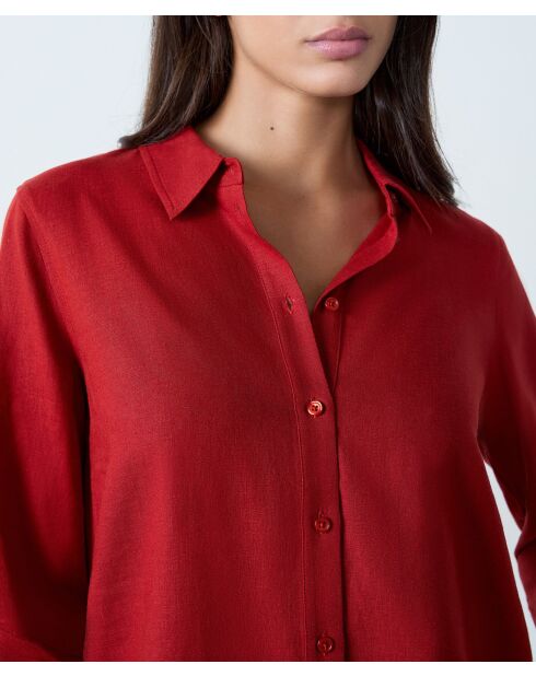 Camisa terracota Enessa