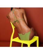 Bas de bikini Ficelle 2, nouette Saturna anis