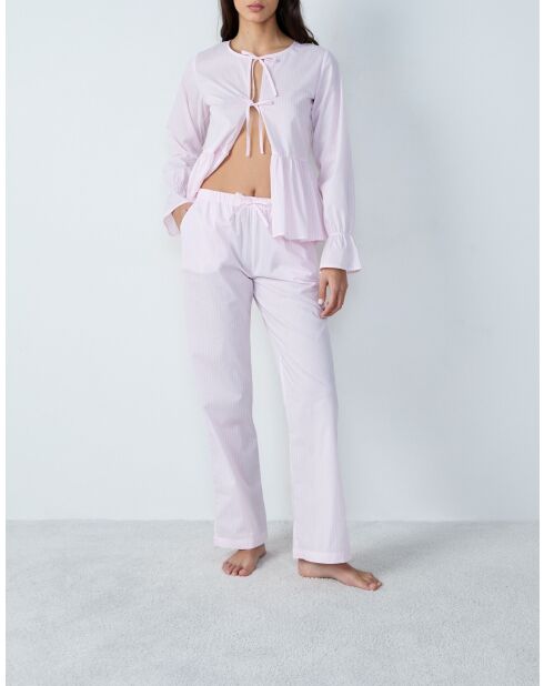 Pantaloni Poppi fushia