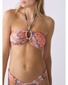 Arizonalove brauner Stirnband-BH ohne Bügel, ohne Schale