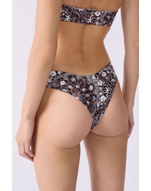 Braunes brasilianisches Bikini-Höschen von Arizonalove