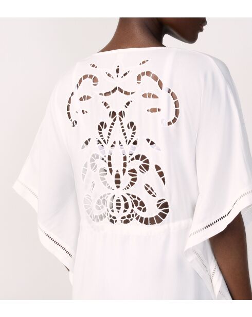 Tunique manche courte Amira b blanc