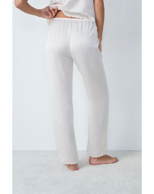 Pantalon Rowan écru