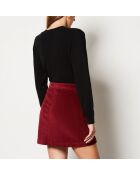 Falda borgoña Enory