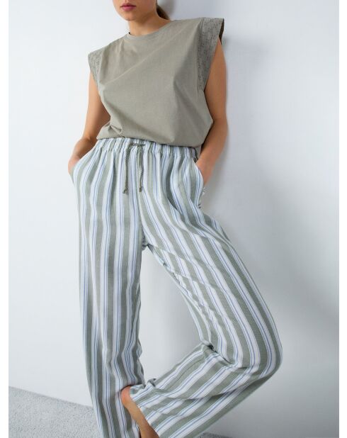 Isor khakifarbene olivgrüne Hose