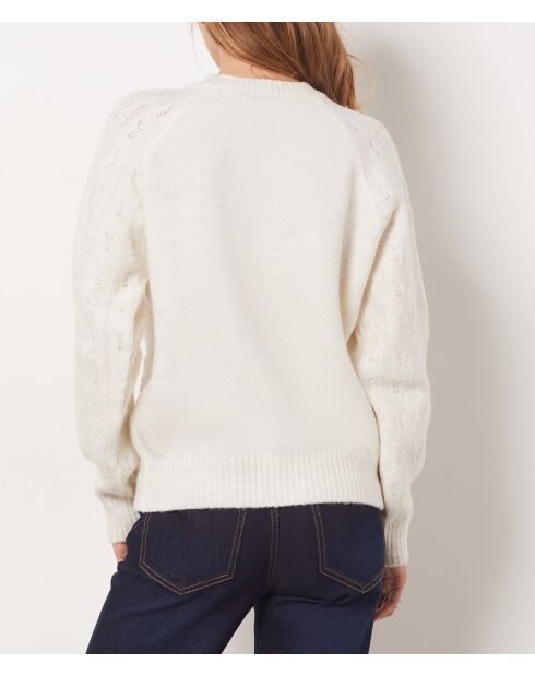 Pull Lotty écru