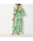 Jubika-Hose gedruckt auf grünem Hintergrund