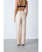 Pantaloni champagne Ulla