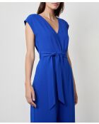 Königlicher blauer Jumpsuit Elena