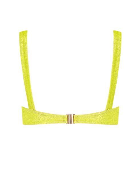 Haut de bikini Balconette Lima jaune