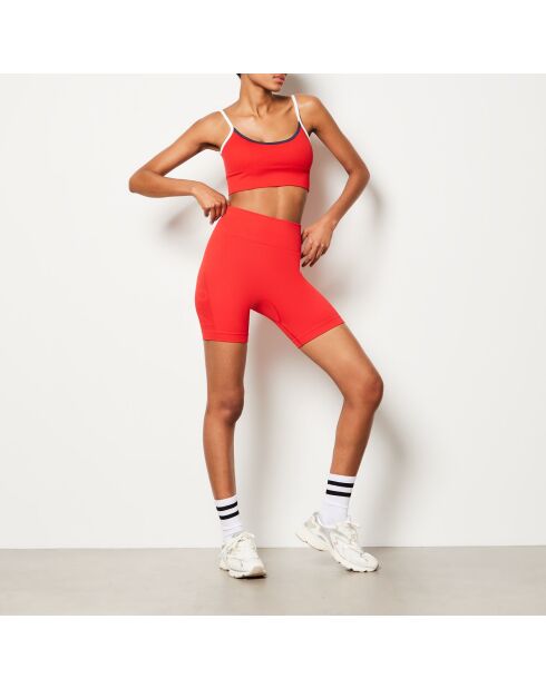 Rode fietsbroek Capsule Active