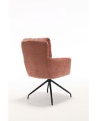 Lot de 2 fauteuils Saint Tropez rouille - 60x92x67 cm