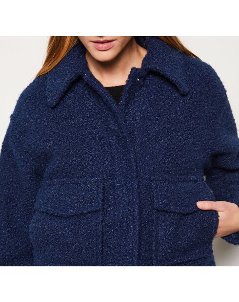 Chaqueta Max azul medianoche