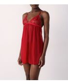 Camicia da notte rossa Declaration