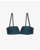 Reggiseno a fascia senza ferretto verde anatra Caleta