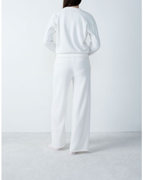 Ecrufarbene Hose Loann