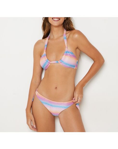 Rosalia SPE mehrfarbiger BH ohne Bügel, Stirnband und ohne Schale