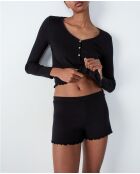 Pantaloncini neri Pollin