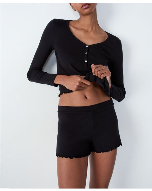 Pantaloncini neri Pollin